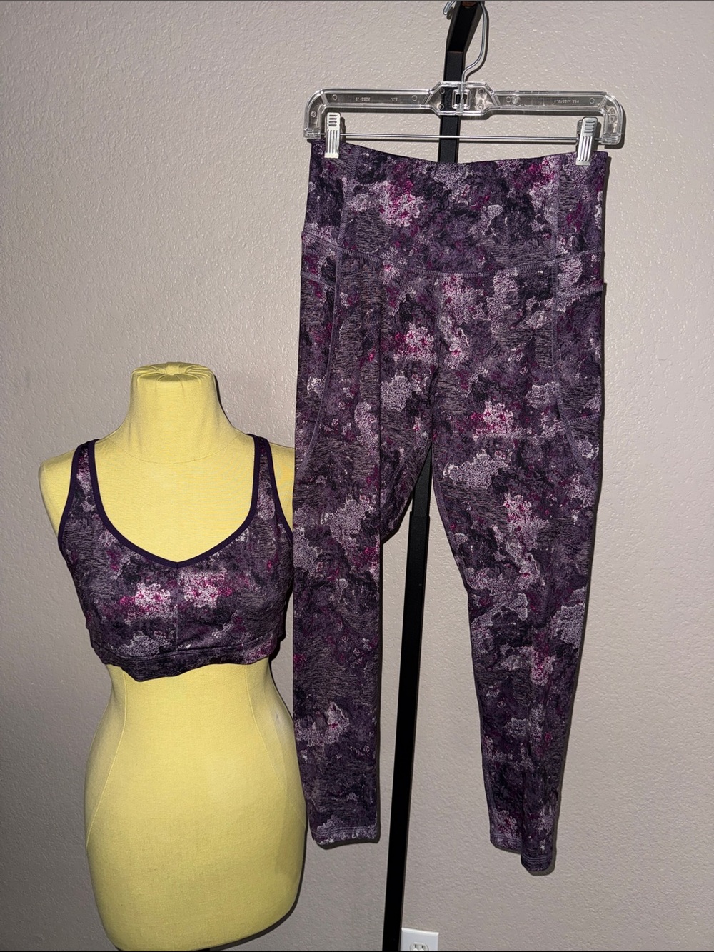 Champion Sports Bra and Legging Set - size medium